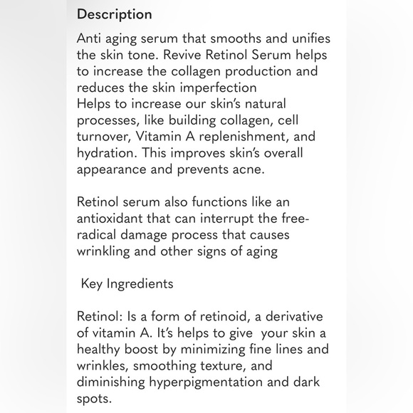 NEXXT Revive Retinol Serum Anti-aging New In The Box - Picture 5 of 6